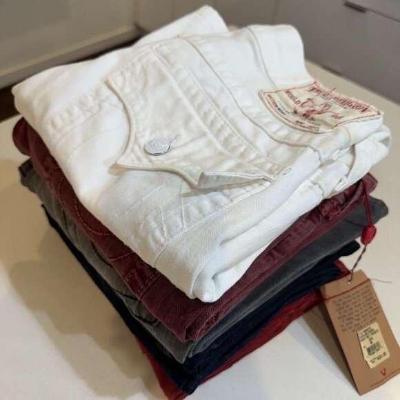 Bundle (6) True Religion, 7FAM, Rock & Republic, Levi | Jeans  NWT & Pre-Owned - Picture 1 of 16